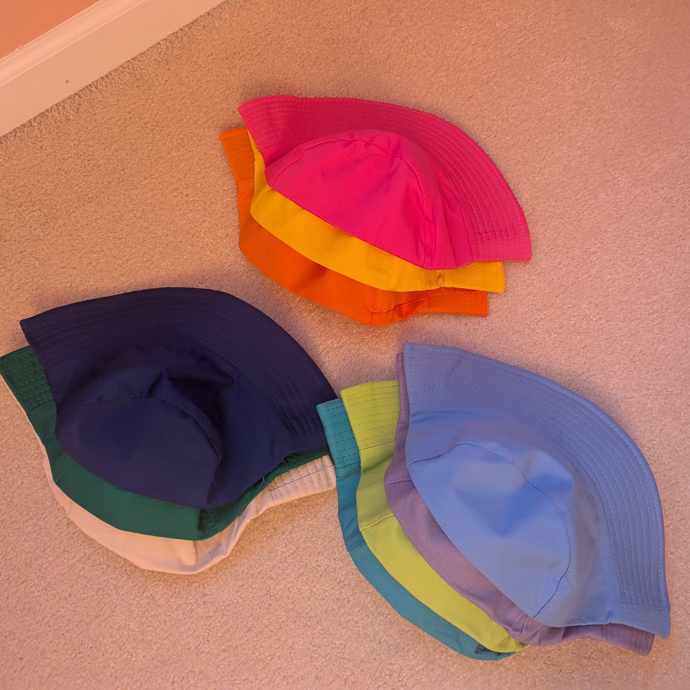 Colorful Bucket Hat Set